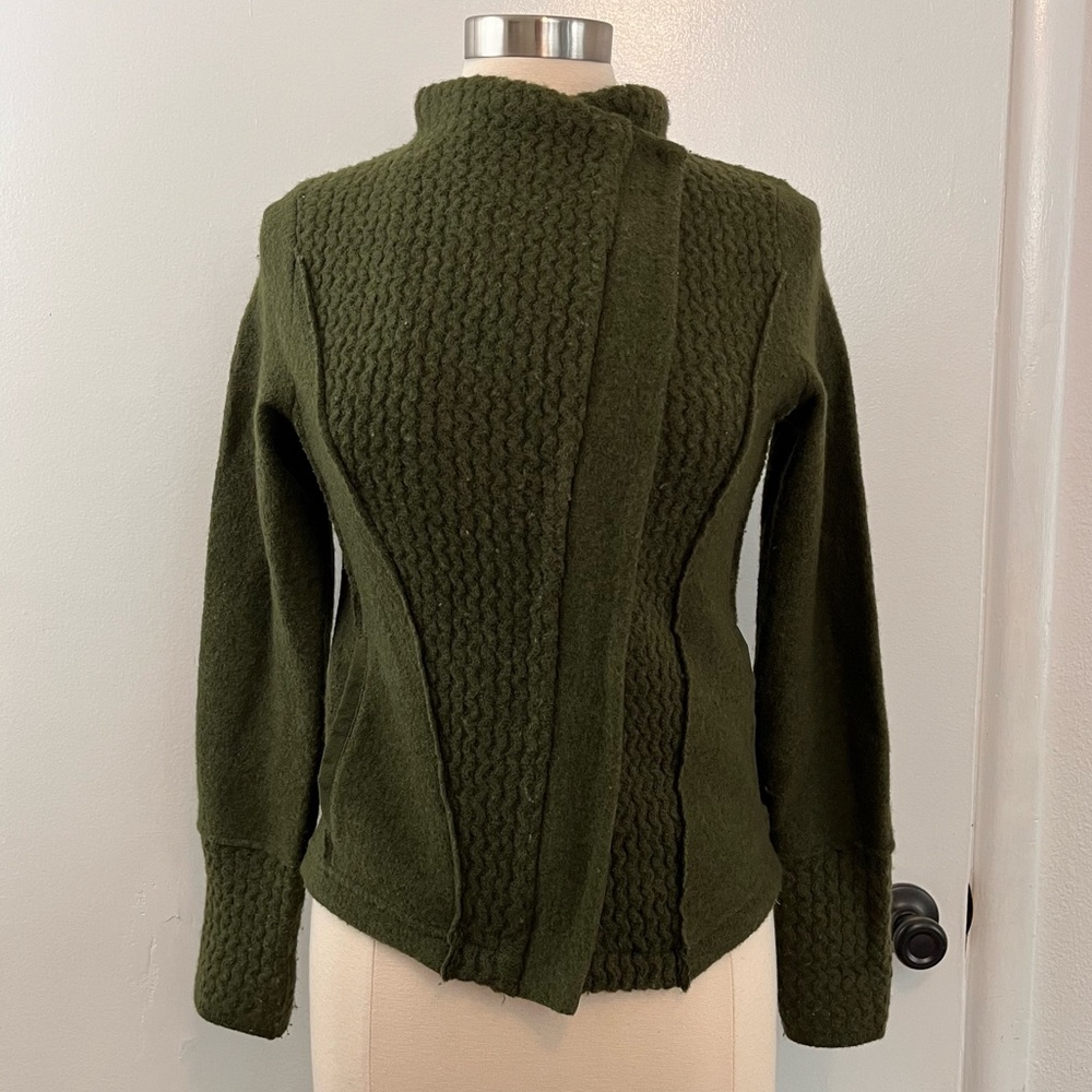 Anthropologie Sparrow Green Jacket